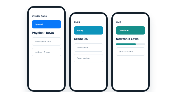 Vividia mobile experiences